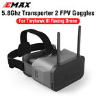 EMAX Tinyhawk 3 FPV 5.8Ghz 4.3" Goggles Transporter 2 for RC Racing Drone