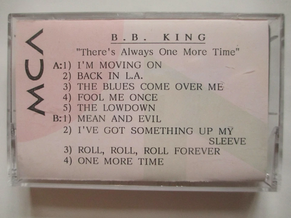 BB KING THERE'S ALWAYS ONE MORE TIME 1991 PROMO CASSETTE MCA RECORDS  - Image 1 of 3
