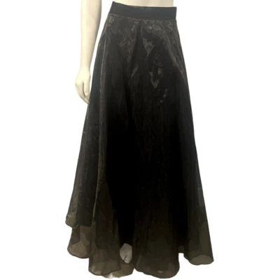 JS Collections black formal maxi skirt 6 - Image 1 of 4