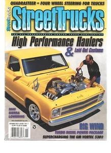 STREET TRUCKS MAGAZINE NOVember 2000 High Performance Haulers & Laid Out Customs - Picture 1 of 1