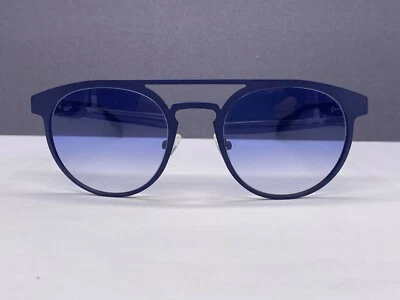Italia Independent Sunglasses Men Women Round Panto Blue Metal Full Rim - Image 1 of 4