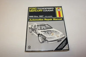 Haynes #36086 Repair Manual 1989 Thru 1997 Ford Thunderbird Mercury Cougar - Bild 1 von 8