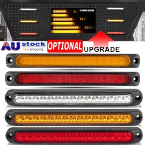 LED Tail Lights UTE STOP Brake Turn Signal Indicators Reverse Slim Strip Trailer - Picture 1 of 53