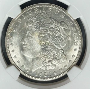 1921-S MORGAN SILVER DOLLAR~NGC MS 62 VAM 6B LEGACY COLLECTION REF#77-003 - Picture 1 of 4
