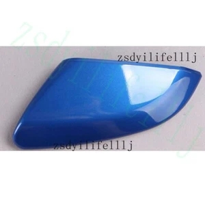 1x For Honda Civic 2016-2020 Front Left LH Rearview Mirror Cover Blue Frame e - Foto 1 di 2