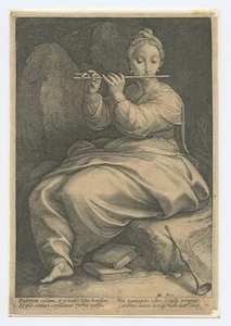 Hendrick GOLTZIUS (Engraver): Euterpe, 1592 - Picture 1 of 1