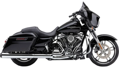 Cobra Powr-Flo 2:1 Chrome Exhaust 2017-2022 Harley FL Touring Street Glide — 第 1/2 张图片