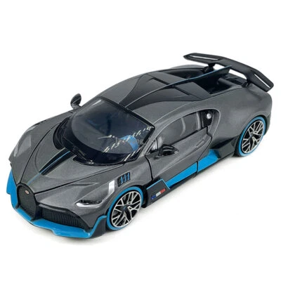1:32 Divo Model Toy Car Diecast Toy Vehicle Metal Doors Open Light Sound Gray - Image 1 of 4
