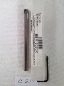 NEW EVEREDE 5/16" HEAVY METAL BORING BAR BBM-3020R SWL0502RS. USA. 4" OAL -C217 - Picture 1 of 7