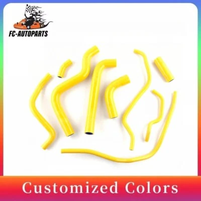 Kits de mangueras amarillas de radiador de silicona para Yamaha FZ6 FZ-6 2003-2011 2004 05 06 07 Foto 1 de 4