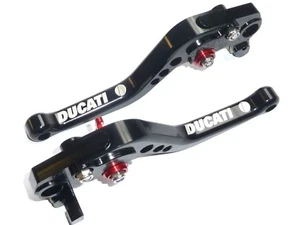 Ducati MONSTER M900 1994-1999 SHORT BRAKE AND CLUTCH LEVERS SET ROAD TRACK S17ZF - Picture 1 of 9