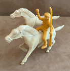 1950 Davy Crockett Unbreakable Payton Products Plastic Horse action figure rider