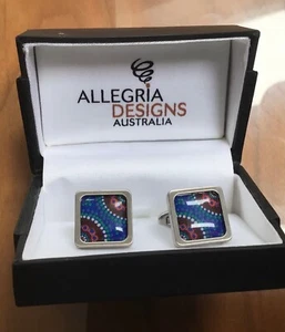Allegria designs, Australia cufflinks. Unworn in box - Picture 1 of 3