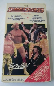 wwf SUMMERSLAM 1989 vhs COLISEUM VIDEO wrestling Zeus, Hulk Hogan, Macho Man - Picture 1 of 6