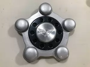 1997-1999 Chevrolet C/5 Corvette Wheel Center Caps Silver qty 1 - Bild 1 von 11