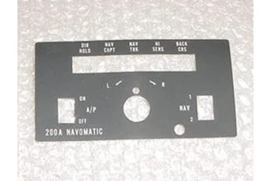 42632-00010, Navomatic 200A, ARC Autopilot Faceplate Decal - Imagen 1 de 1
