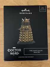 Sdcc 2022 Exclusive Hallmark Popminded Time War Dalek Ornament Doctor Who 1/3000