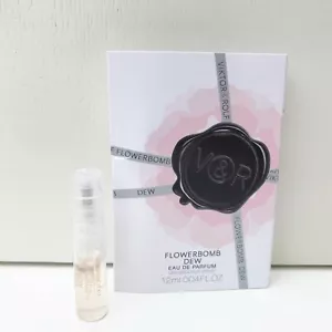 Viktor & Rolf Flowerbomb Dew Eau De Parfum mini Spray, 1.2ml, Brand NEW! - Picture 1 of 4
