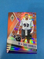 F154,411  2017 Panini Phoenix Orange #177 Chris Wormley/99 RAVENS