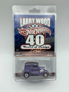 Hot Wheels Larry Wood 40 Years of Design Purple A-OK Brazil Exclusive 1/64 Scale - Picture 1 of 5