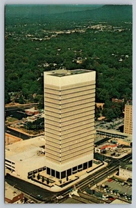 Vintage Daniel Building Greenville SC Aerial View 1966 Postcard - Picture 1 of 2