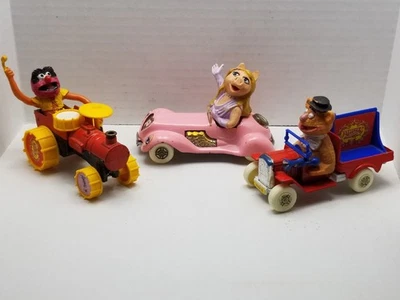 Lote De 3 Figuras De Acción De Colección Corgi The Muppet Show Muppets Reino Unido 1ª Edición 1979 Foto 1 de 4