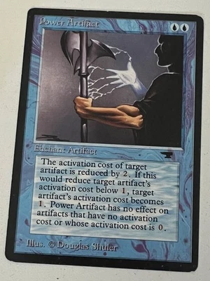 Magic the Gathering MTG Antiquities Power Artifact MP+  (Beta Bob) - Image 1 of 2
