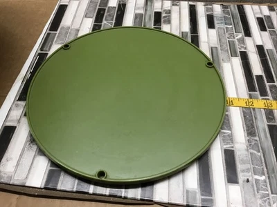 VTG 70's Rubbermaid Avocado Green Lazy Susan Turntable 10.5" - Image 1 of 4