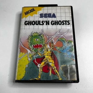 Ghouls 'n Ghosts (Sega Master System, 1991 PAL) Complete No Manual VGC - Foto 1 di 5