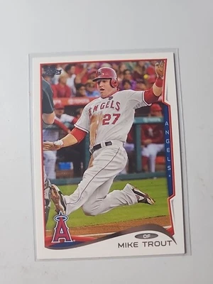 MIKE TROUT 2014 TOPPS #1 ANGELS - Image 1 of 2