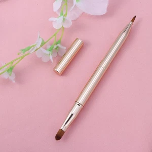 Cepillo de Maquillaje Cepillos de Labios Retráctiles Aplicador de Viaje para Kit de Herramientas - Imagen 1 de 11