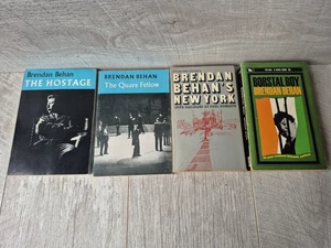 Brendan Behan book bundle lot The Hostage Borstal Boy New York The Quare Fellow - Bild 1 von 17