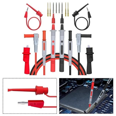 Multimeter Probes and For Alligator Clips Set for Reliable Testing Solutions - Image 1 of 4