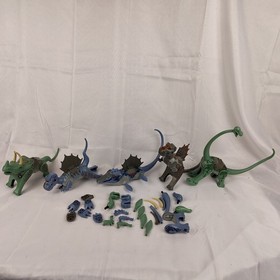 Vintage 2001 LEGO Dinosaurs Lot Styracosaurus 6722 6719 6721 6720 1371