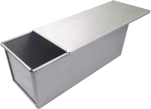 UgyDuky Backformen Aluminisierter Stahl Pullman Laib Pfanne mit Deckel, 13 x 4 Zoll, Nicht - Bild 1 von 8