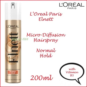 L'Oreal Paris Elnett Hairspray Micro-Diffusion Hairspray NORMAL HOLD 200ml NEW - Picture 1 of 24