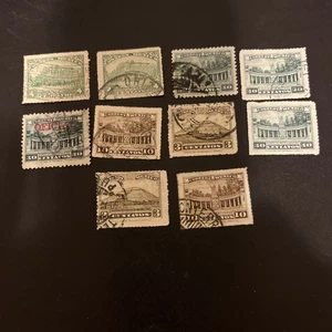 10 Old Mexico Used Stamps- Lot A-80002 - Picture 1 of 1