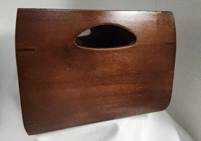 Servilleta Goma Madera Contenedor Cesta OBJETIVO Thomas O'brien Multiusos 5" H Foto 1 de 4