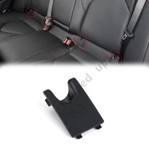 Black Car Rear Child Seat Hook Anchor ISOFix Cover Cap For Toyota Camry Avalon - Picture 1 of 7