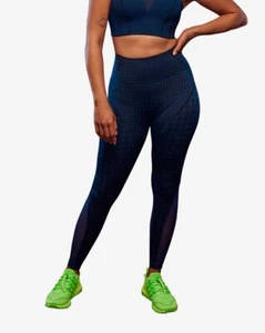 Size XS- ADIDAS X Ivy Park Women's 3 Stripes Leggings, Dark Blue. - Picture 1 of 9