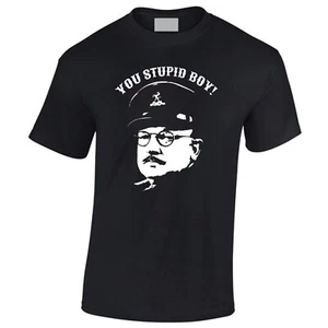 Camiseta Dads Army inspirada en la comedia retro You Stupid Boy! - Imagen 1 de 2