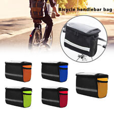 Waterproof Bicycle Bag Front Frame Bike Handlebar Large Capacity Storage Pouch