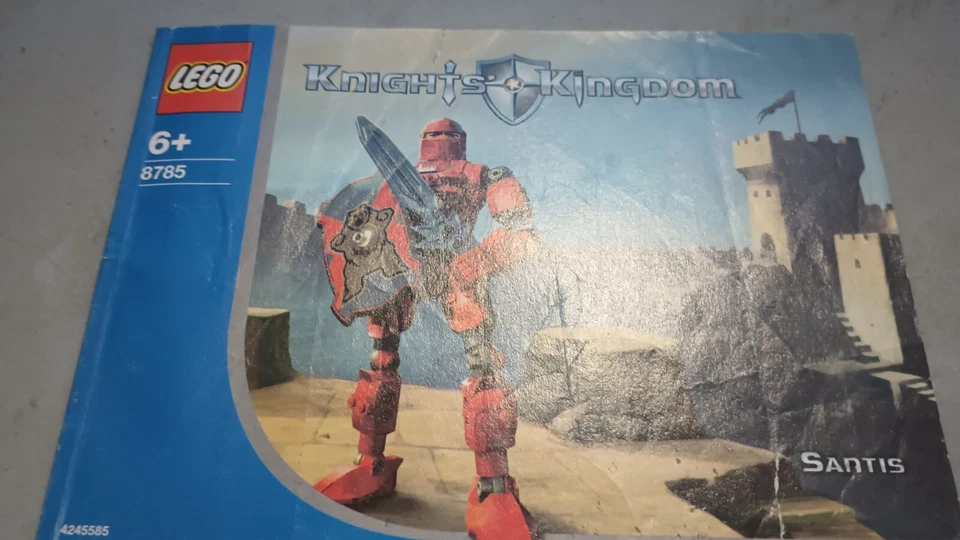 LEGO Santis Set 8785 Manual - Image 1 of 1