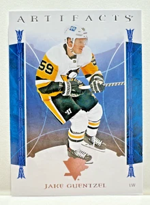 ⭐🦄 2022‐23 Artefactos de cubierta superior #98 Jake Guentzel - Pittsburgh Penguins - Imagen 1 de 2