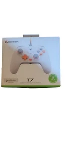 GameSir T7 Gaming Controller USB-C Wired White / Orange for Xbox X S One PC #86 - Picture 1 of 5