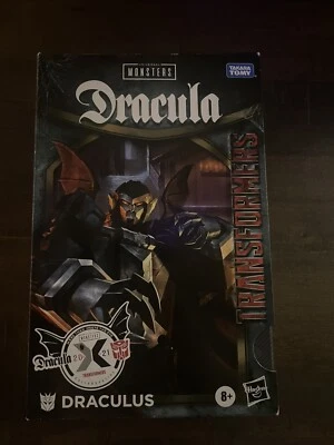 Transformers Collaborative 2021 Universal Studios Dracula Deluxe Draculus MISB - Image 1 of 2