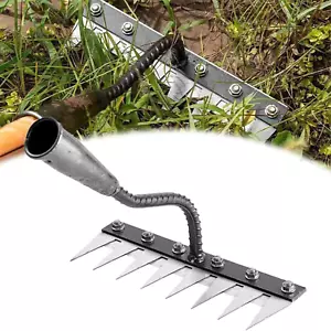 5/6/7/8 Tooth Carbon Steel Garden Weeding, Carbon Steel Garden Weeding Rake, Met - Picture 1 of 12