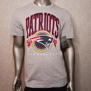 NFL Team Apparel New England Patriots T Shirt Mens Size Large Gray NFL New - Picture 1 of 8