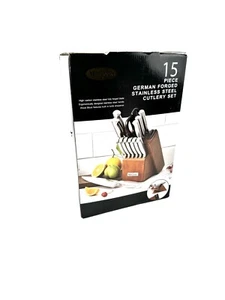 McCook® Knife Sets, German Stainless Steel Kitchen Knife Block Sets with... - Picture 1 of 4
