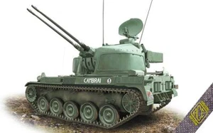 AMX-13 DCA, French twin 30mm AA tank (Plastic model kit) 1/72 ACE 72447 - Picture 1 of 11